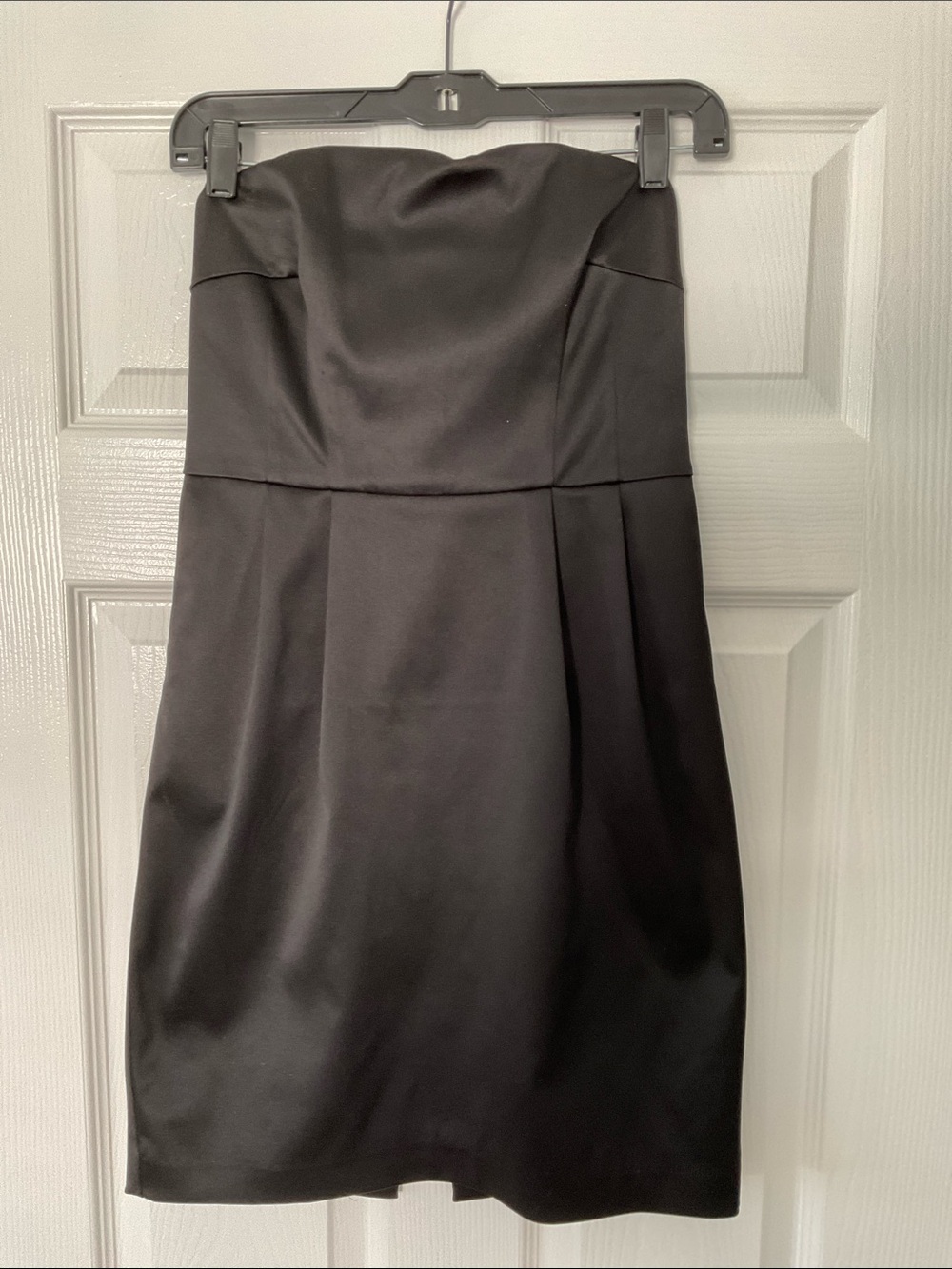 Express Strapless Little Black Dress